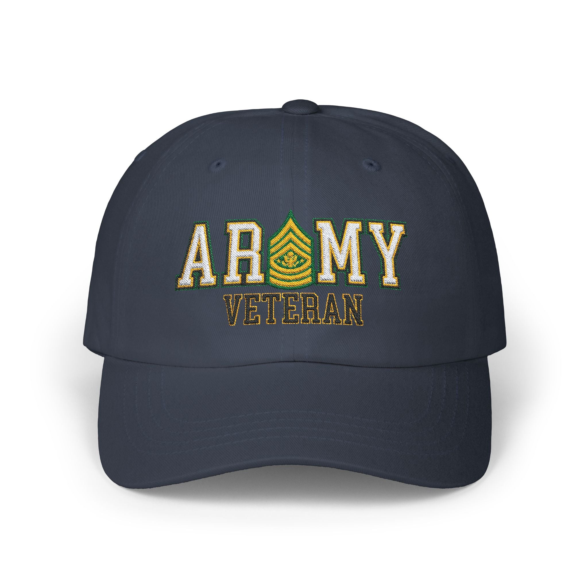 US Army E-9 Sergeant Major of the Army E9 SMA Noncommissioned Officer Veteran Embroidered Classic Dad Cap