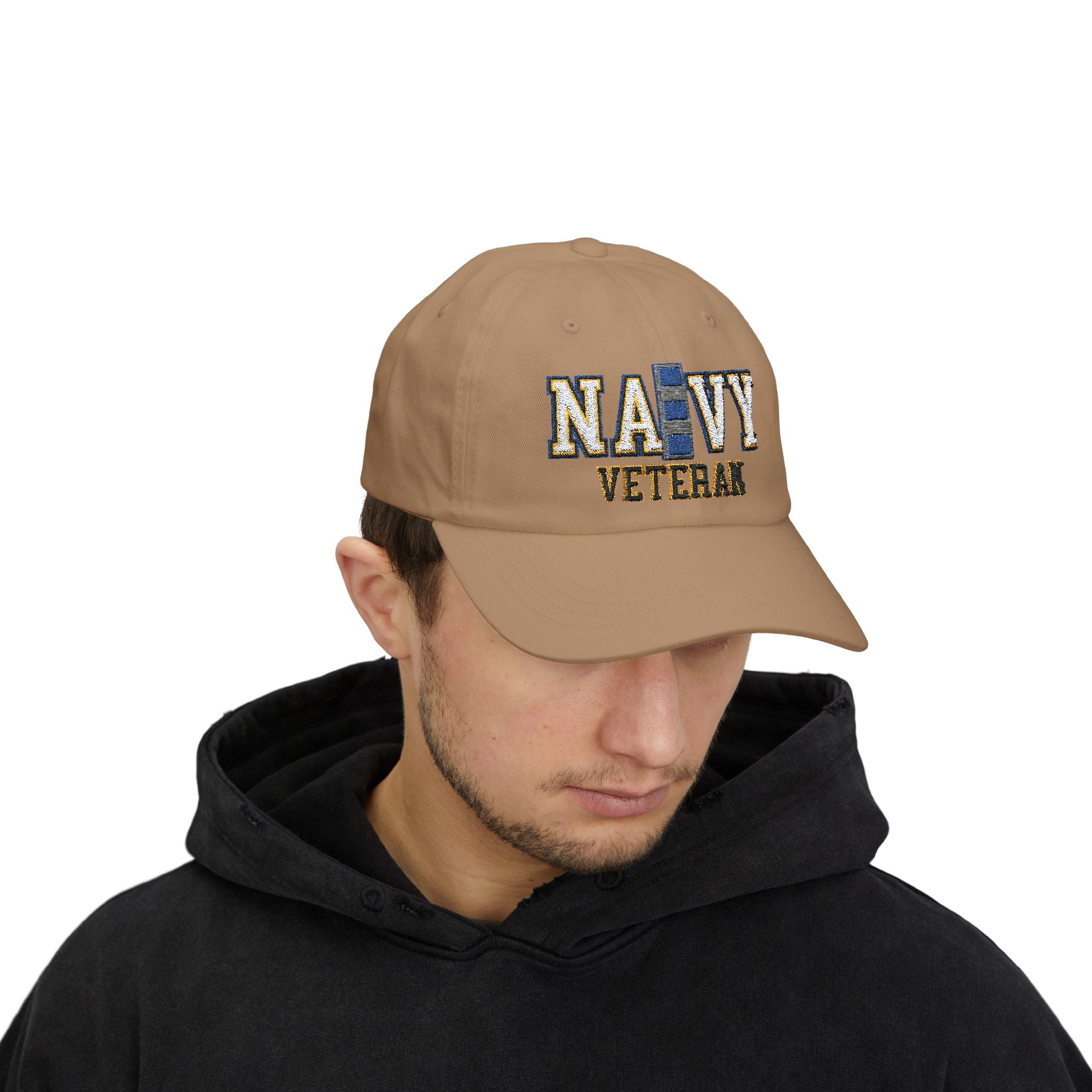 US Navy W-4 Chief Warrant Officer 4 W4 CW4 Warrant Officer Veteran Embroidered Classic Dad Hat