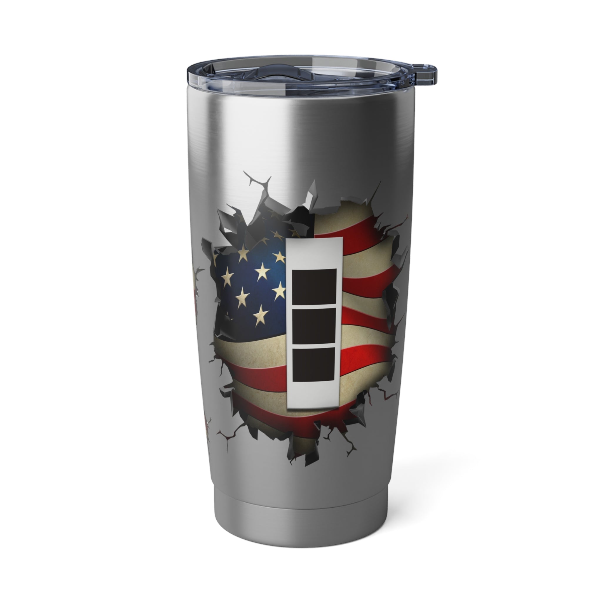 US Army W-3 Chief Warrant Officer 3 W3 CW3 Warrant Officer Ranks 3D Break Effect Vagabond 20oz Tumbler