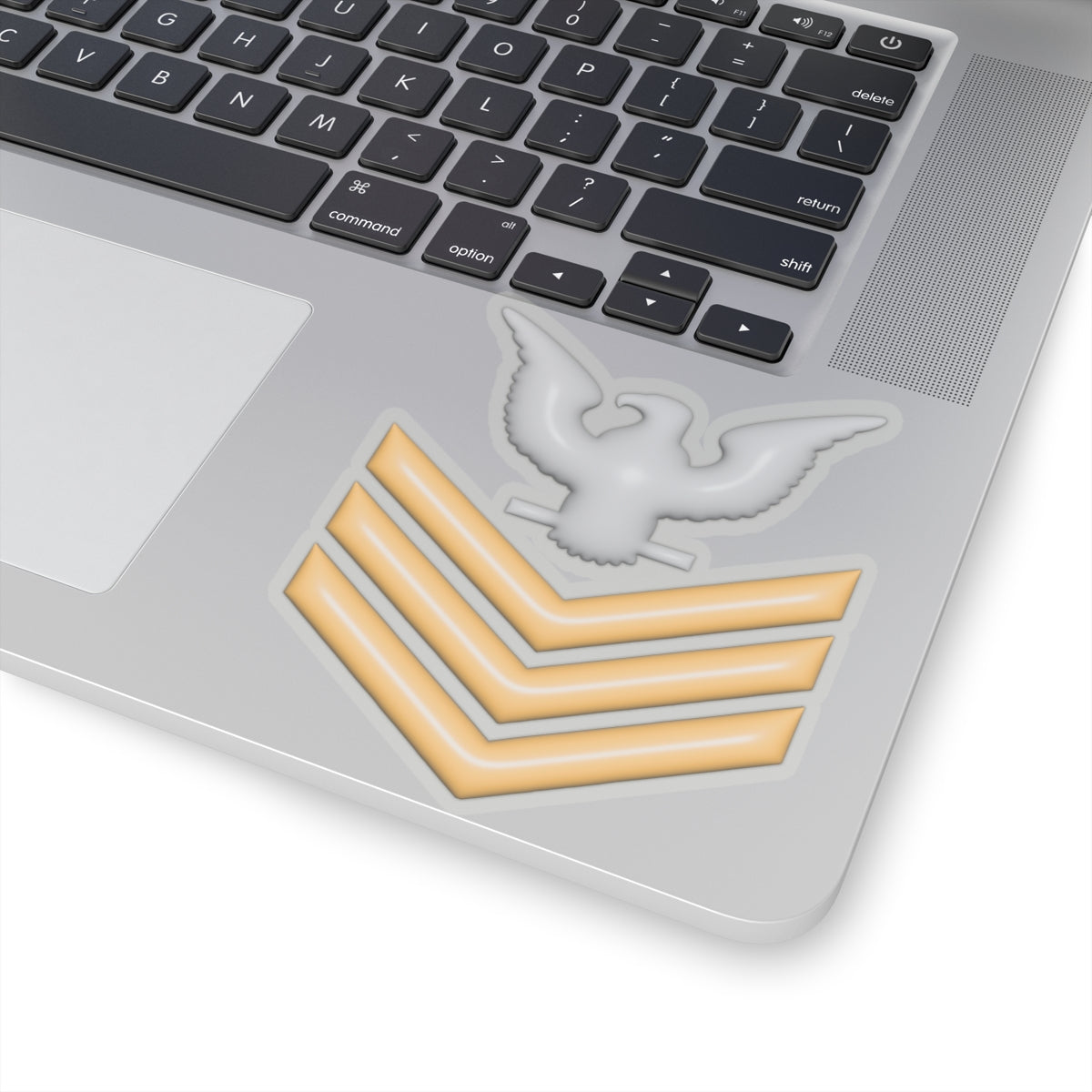 US Navy E-6 Gold Stripe 3D Effect Stickers