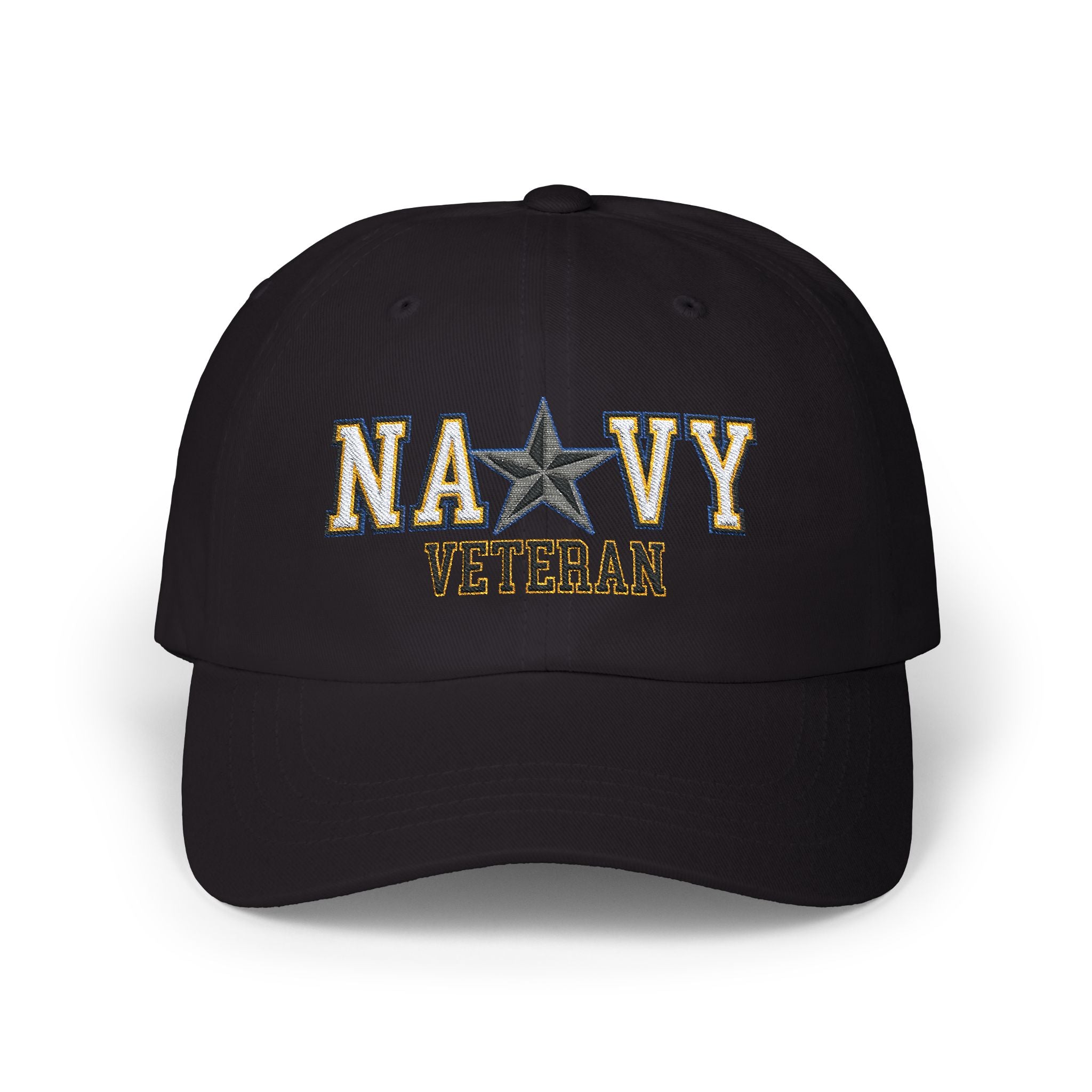 US Navy O-7 Rear Admiral Lower Half O7 RDML Flag Officer Veteran Embroidered Classic Dad Hat