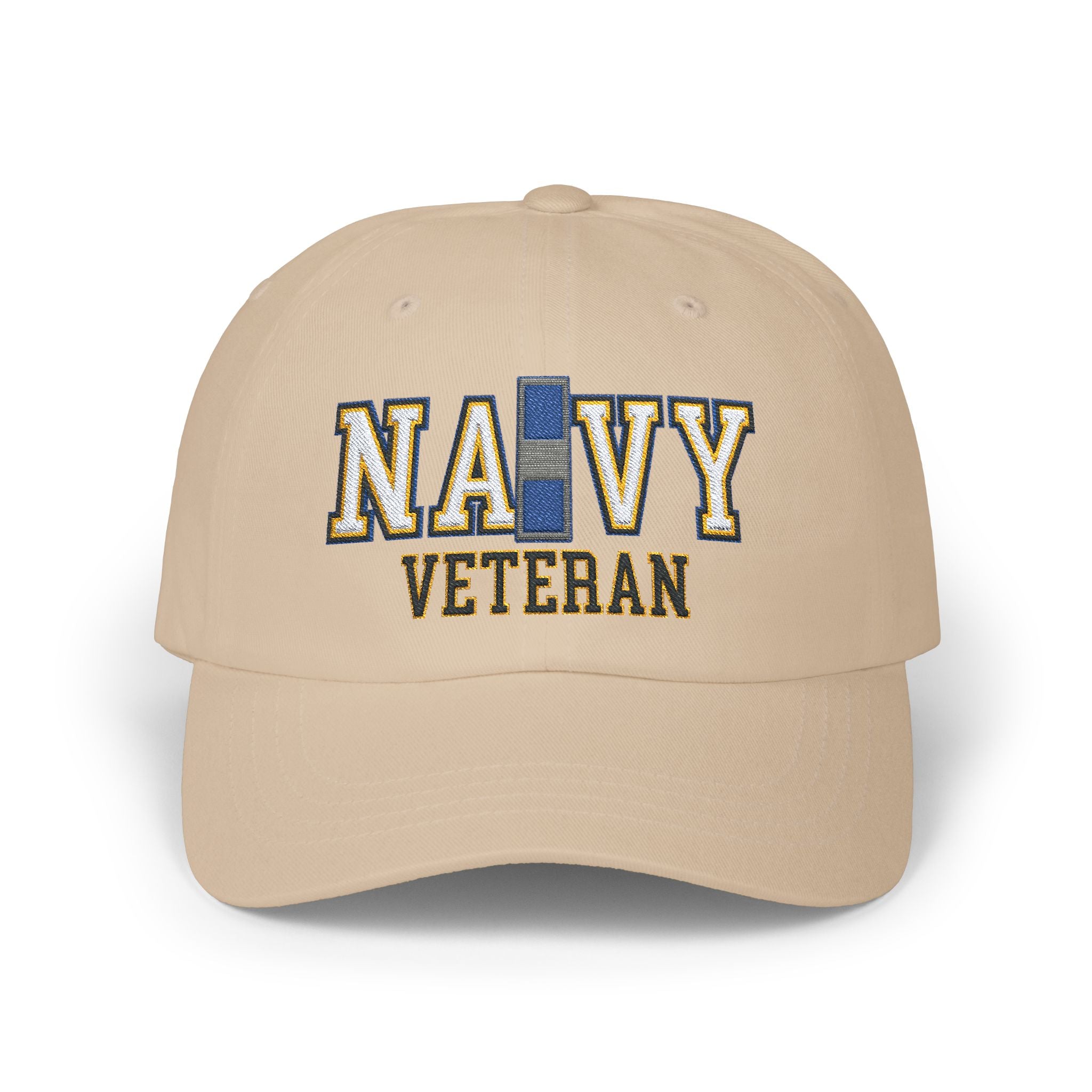 US Navy W-3 Chief Warrant Officer 3 W3 CW3 Warrant Officer Veteran Embroidered Classic Dad Hat