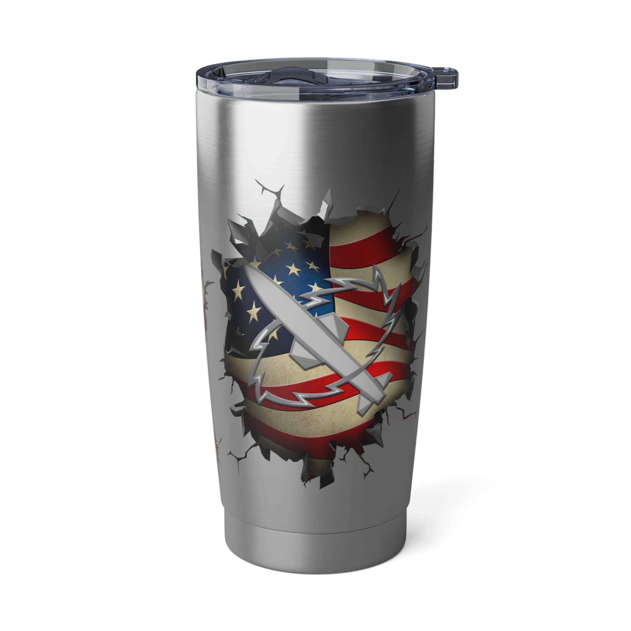 US Navy Missile Technician Navy MT 3D Break Effect Vagabond 20oz Tumbler