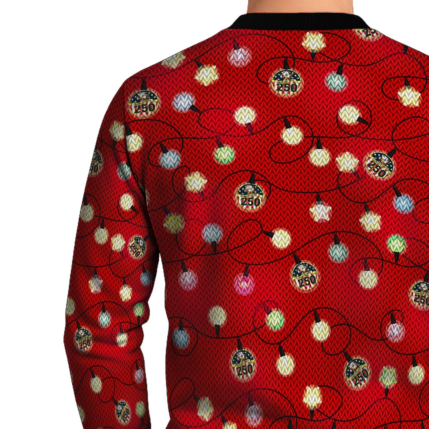 US Navy Christmas Ugly Sweater