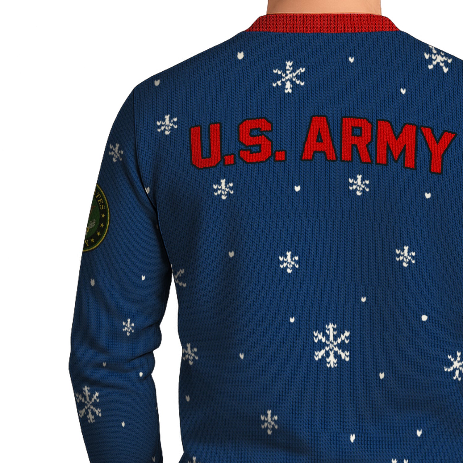 US Army Jingle Bells Shotgun Sells Ugly Christmas Sweater