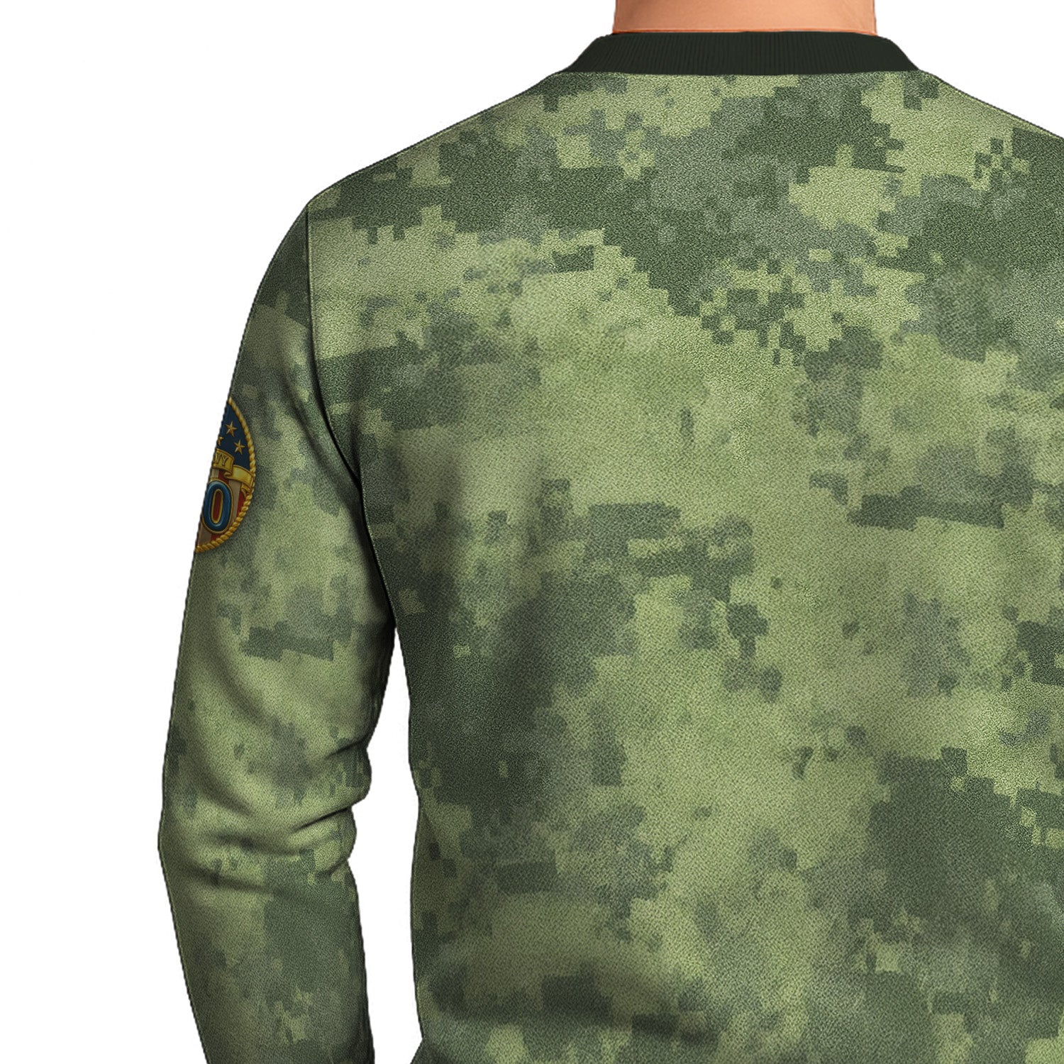 Personalized US Army Ugly Christmas Sweater TUST08