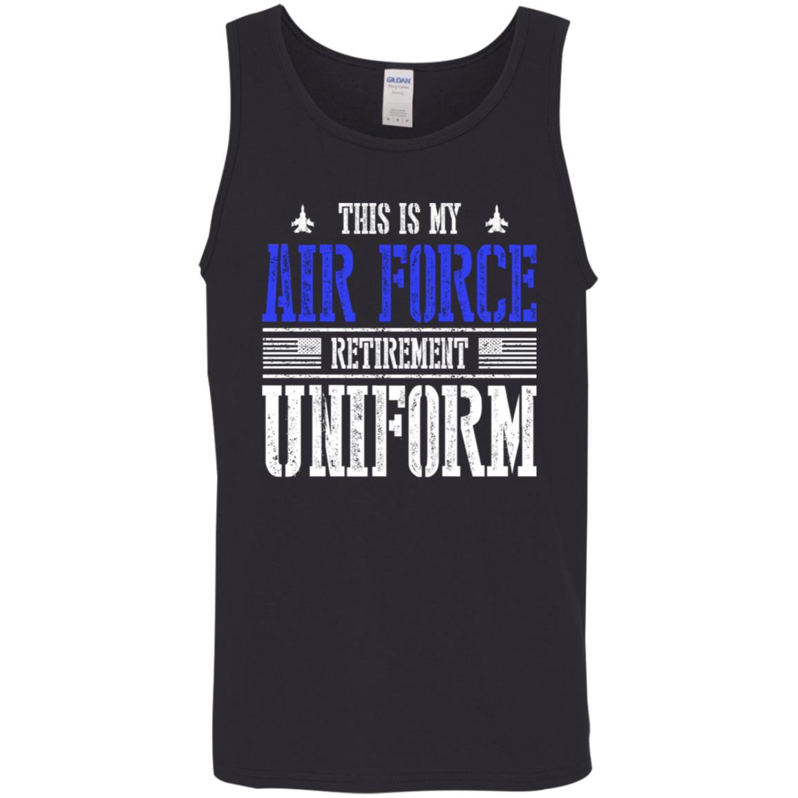 US Air Force Retirement Uniform Front Shirt