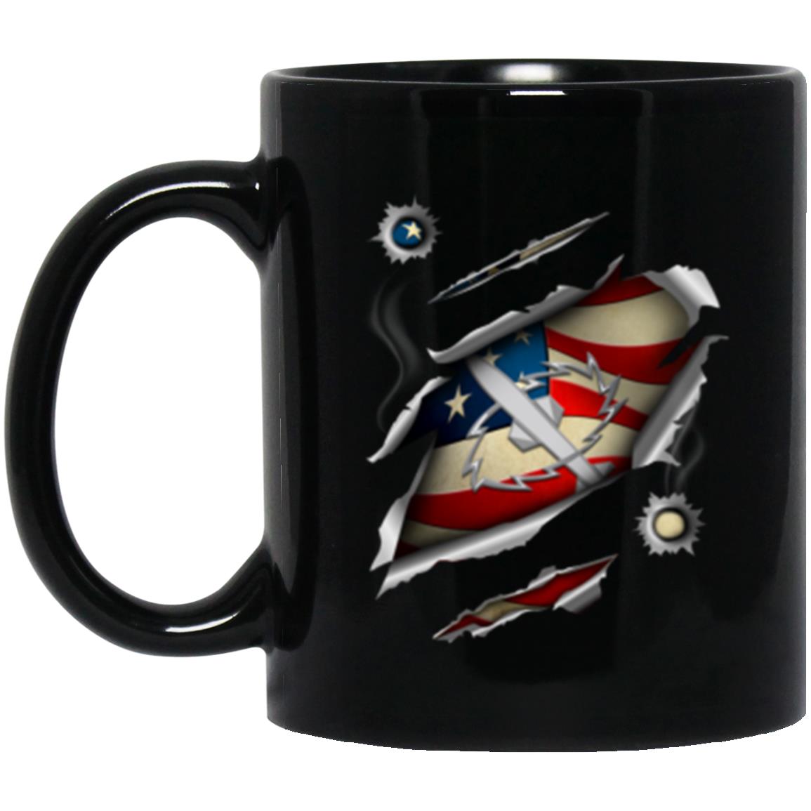 US Navy Missile Technician Navy MT 11oz - 15oz Black Mug