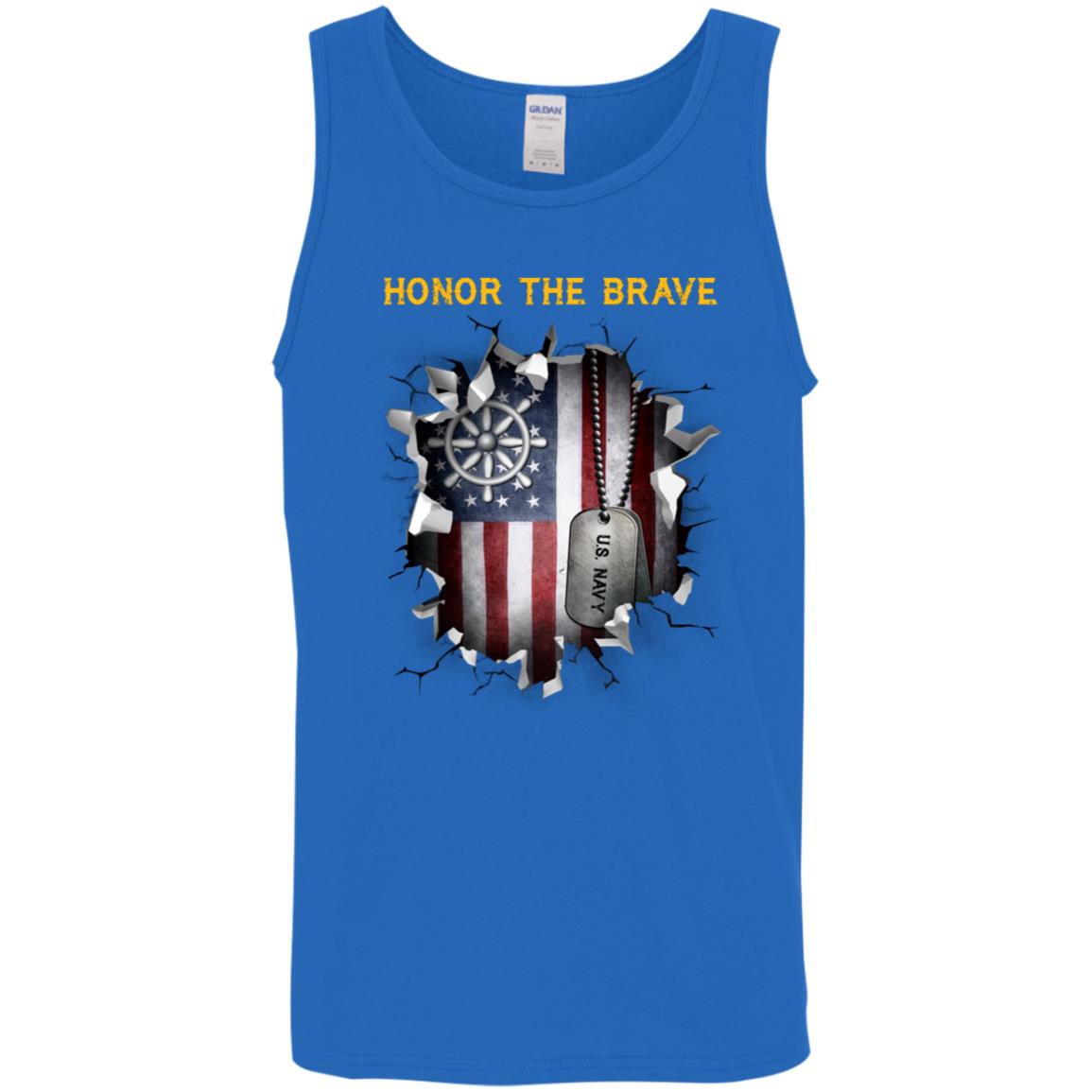 Navy Quartermaster Navy QM - Honor The Brave Front Shirt