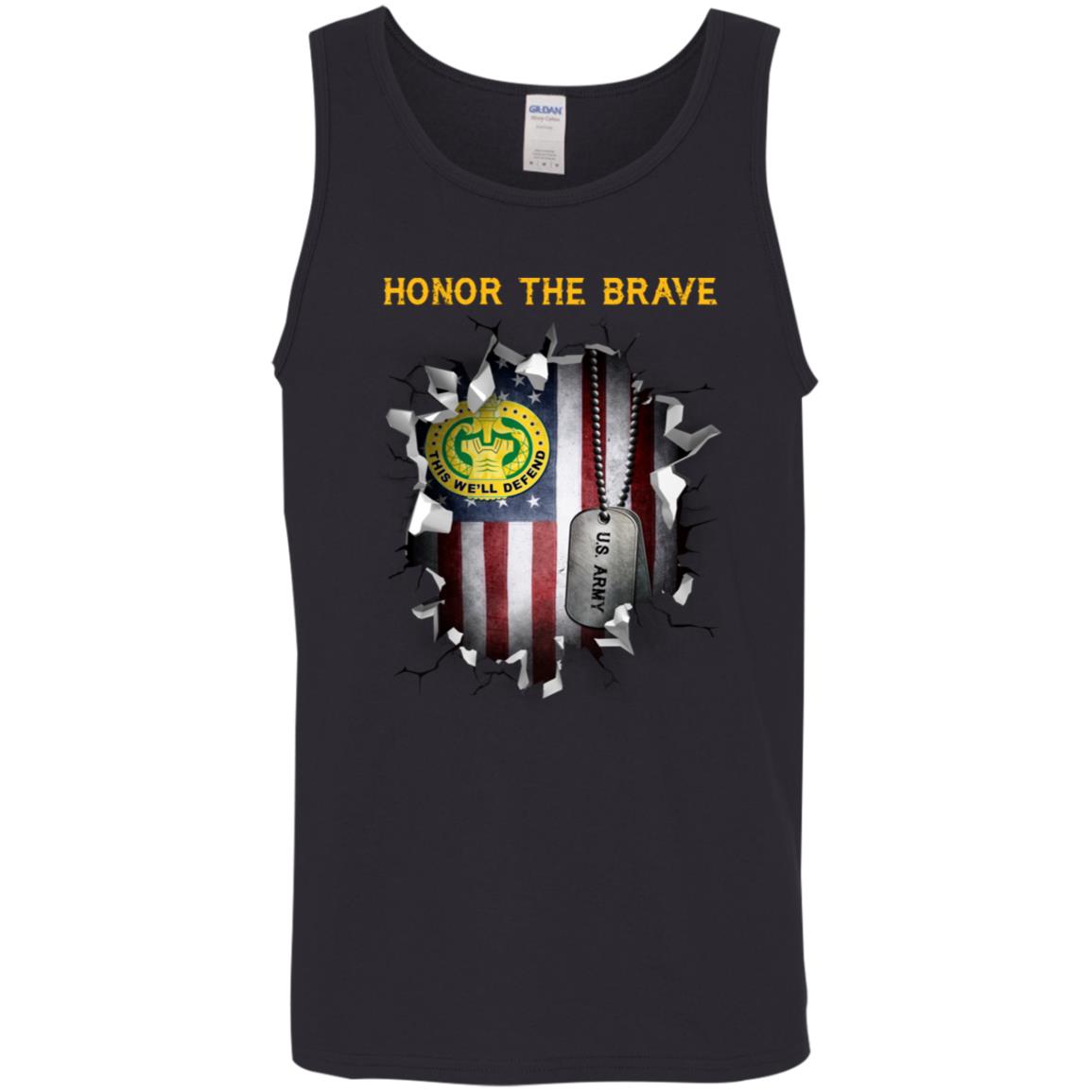 US Army Drill Sergeant  - Honor The Brave Front Shirt
