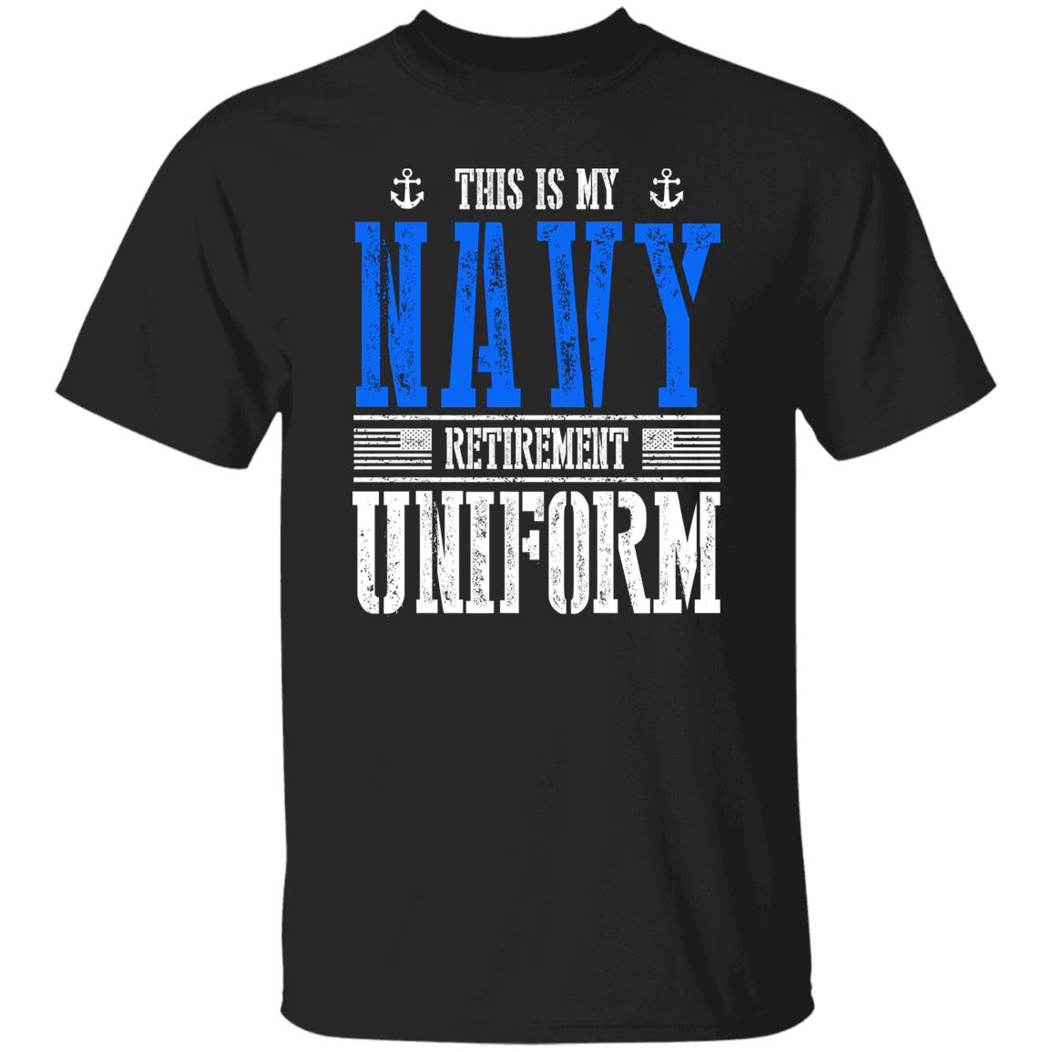 US Navy Retirement Uniform Front Shirt