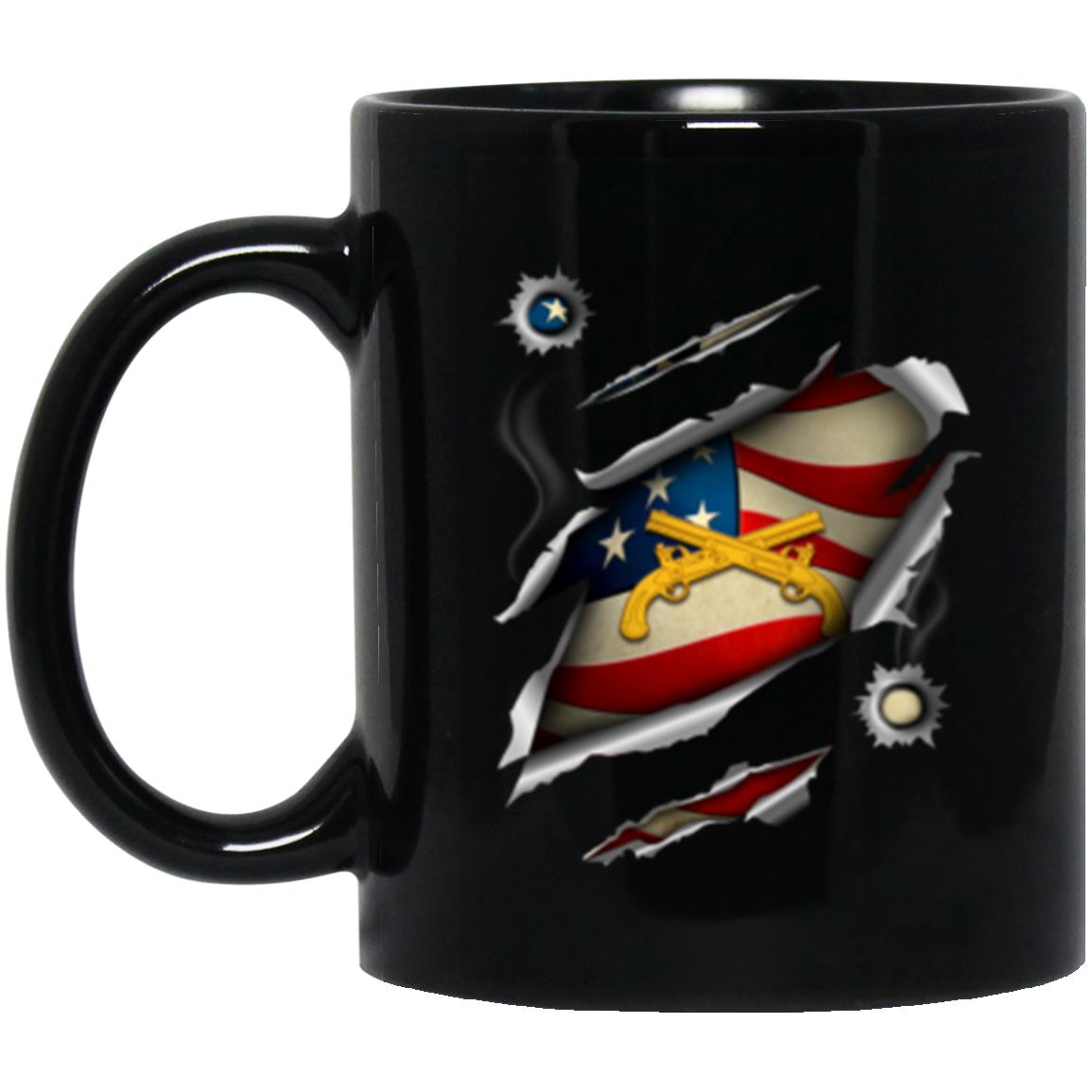 U.S. Army Military Police Corps 11oz - 15oz Black Mug