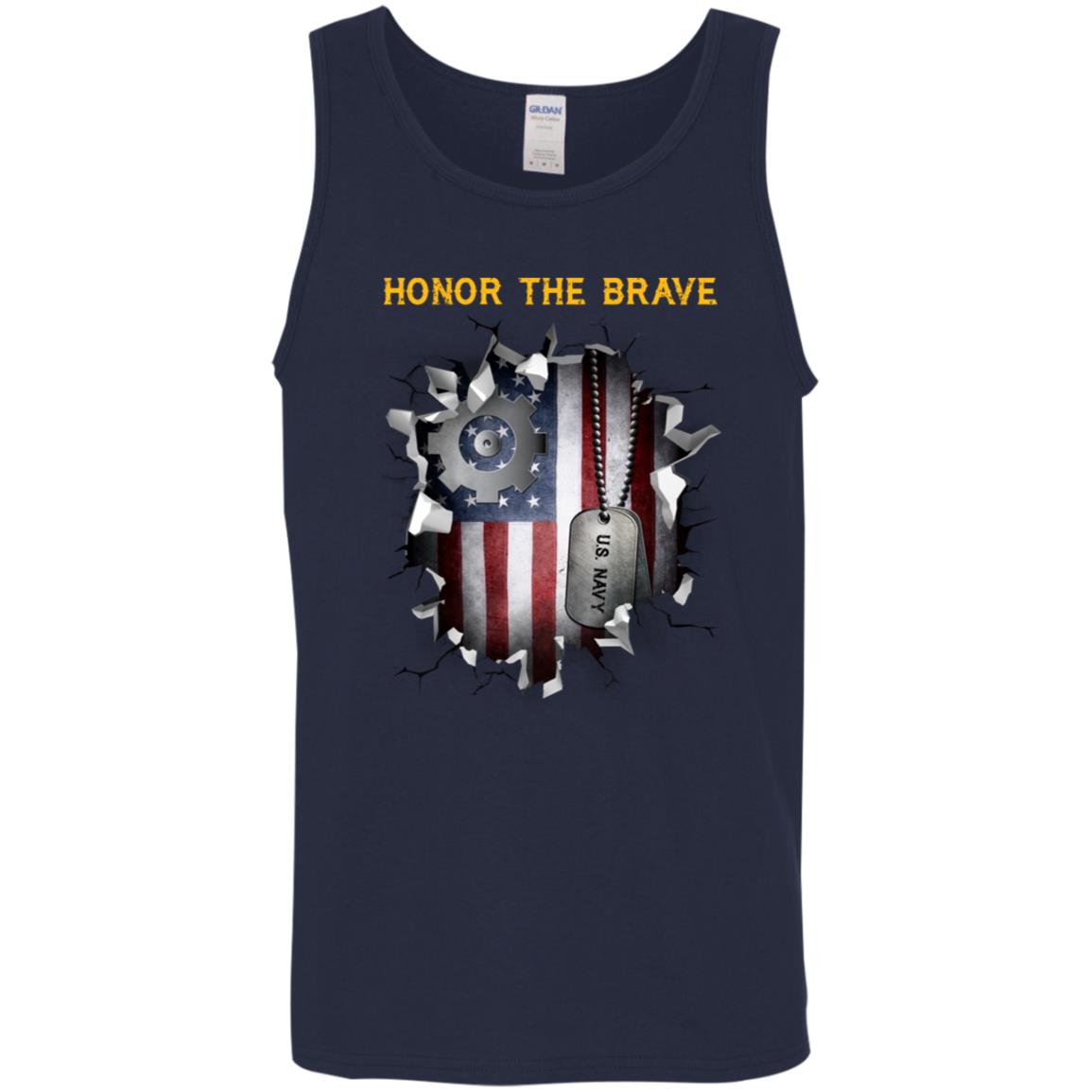 U.S Navy Engineman Navy EN - Honor The Brave Front Shirt