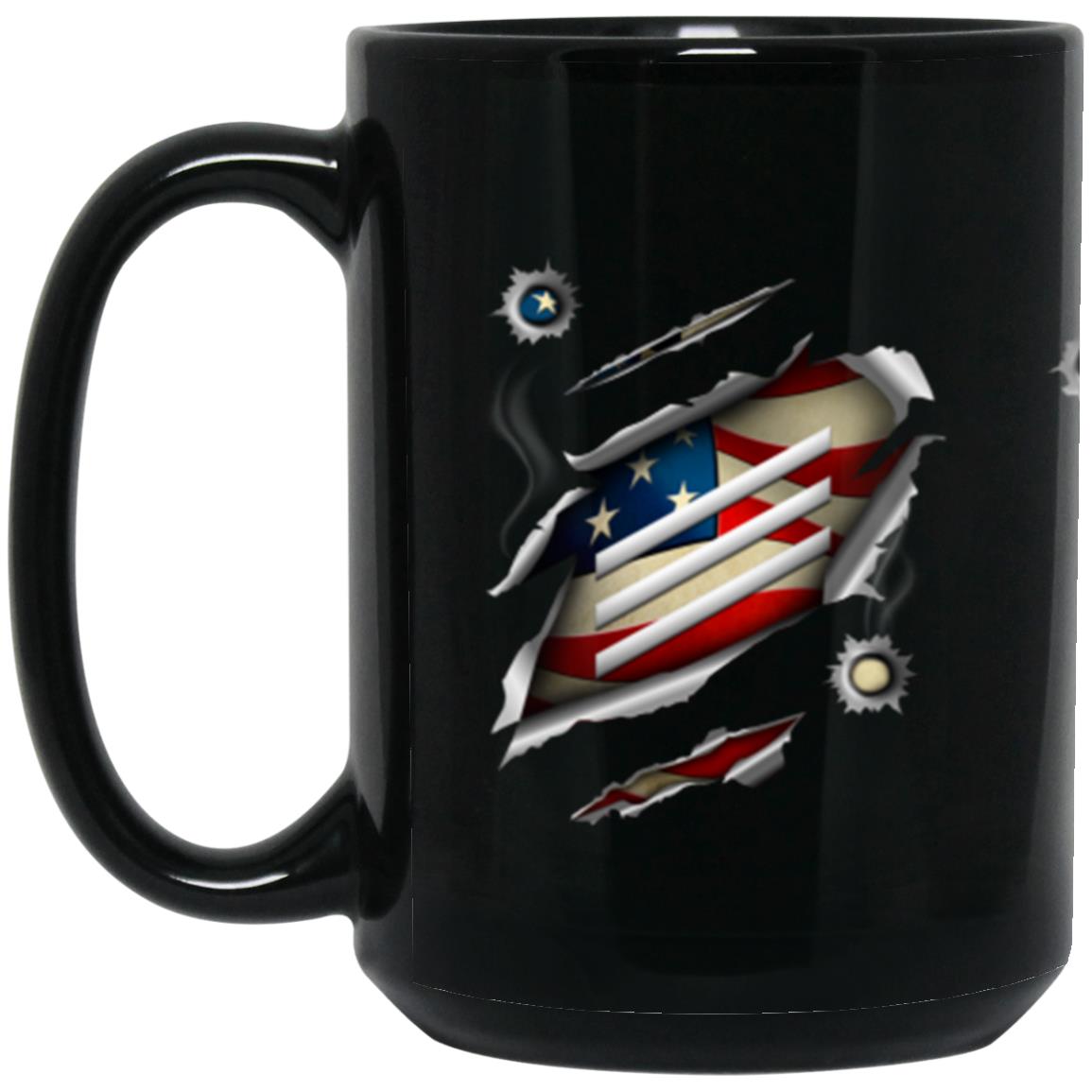 US Navy E-3 Seaman 11oz - 15oz Black Mug