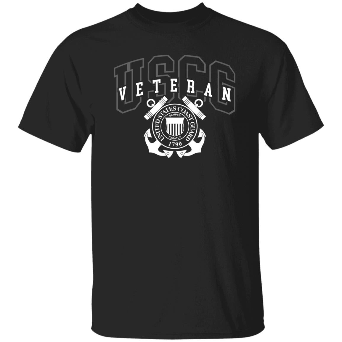 US Coast Guard Veteran Front Shirt