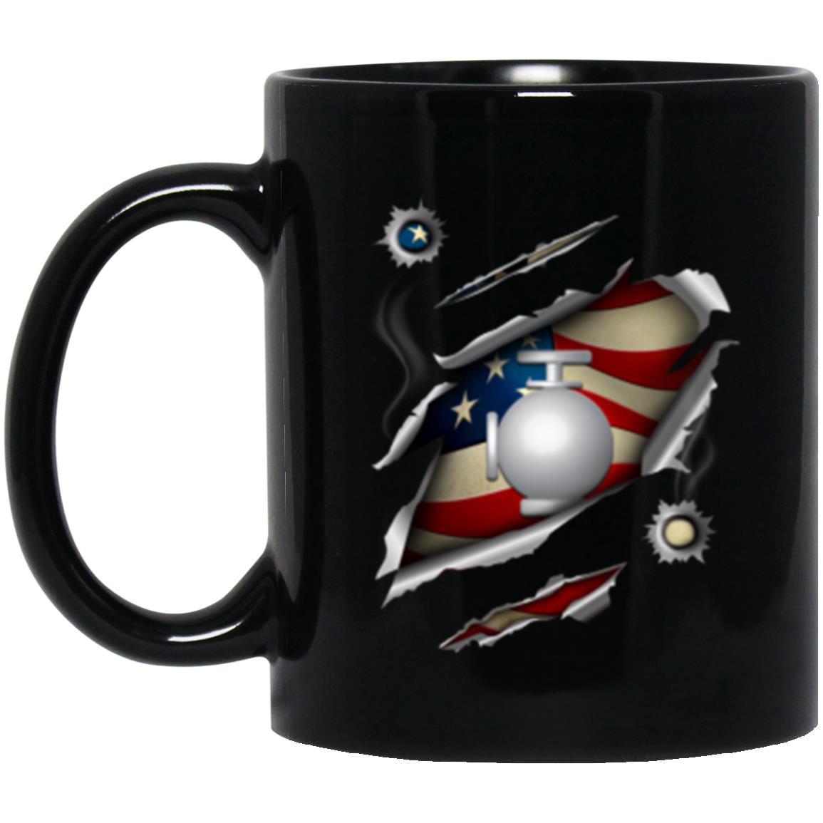 US Navy Utilitiesman Navy UT 11oz - 15oz Black Mug