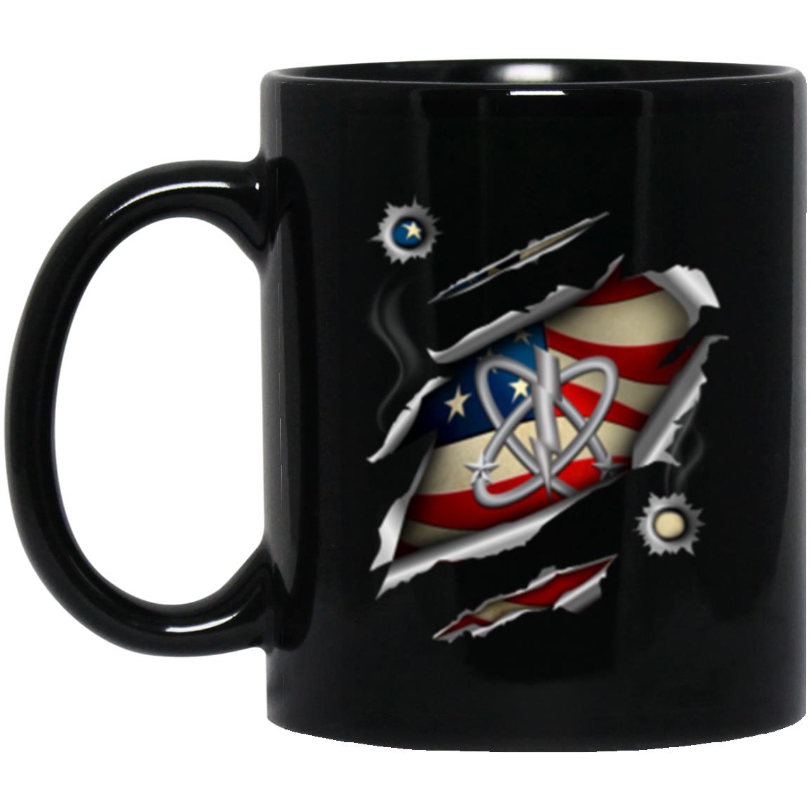 US Navy Electronics Warfare Technician Navy EW 11oz - 15oz Black Mug