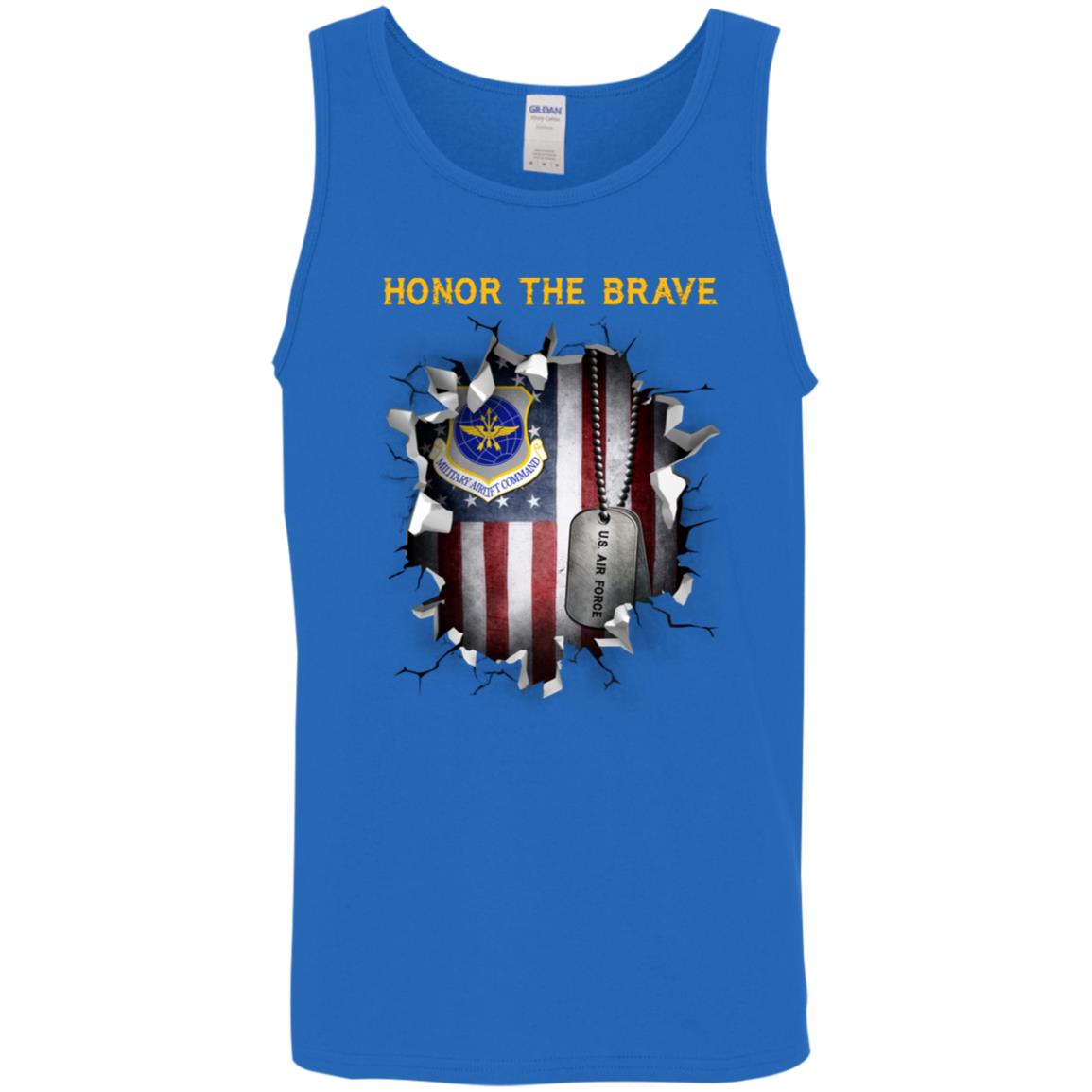 US Air Force Military Airlift Command - Honor The Brave Front Shirt