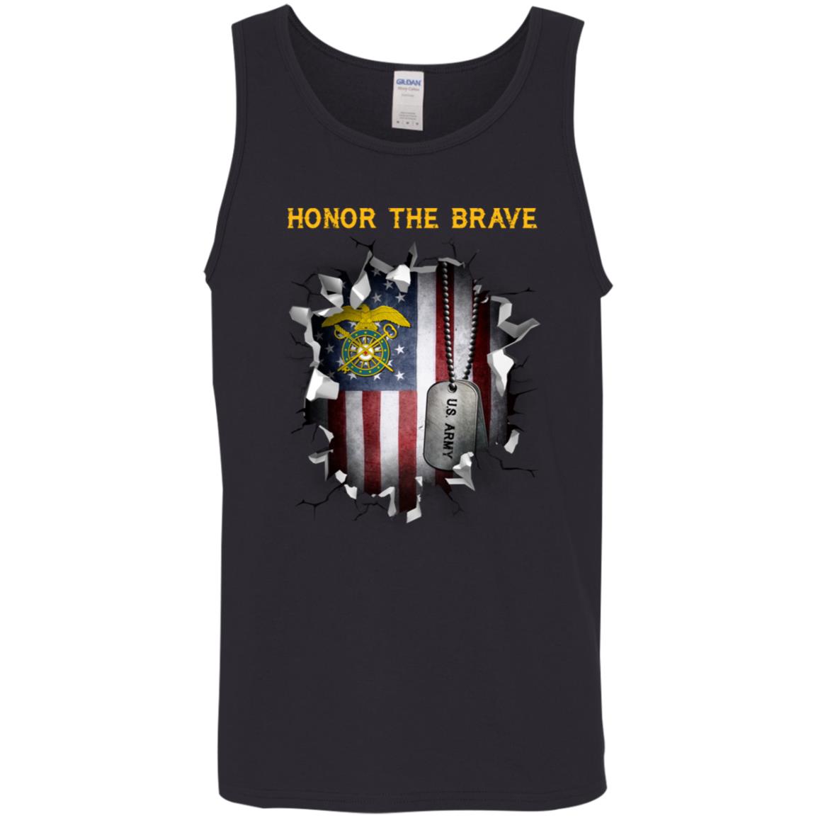 US Army Quartermaster Corps  - Honor The Brave Front Shirt
