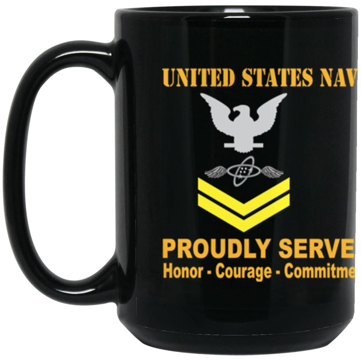 US Navy Aviation Electronics Technician Navy AT E-5 Gold Stripes