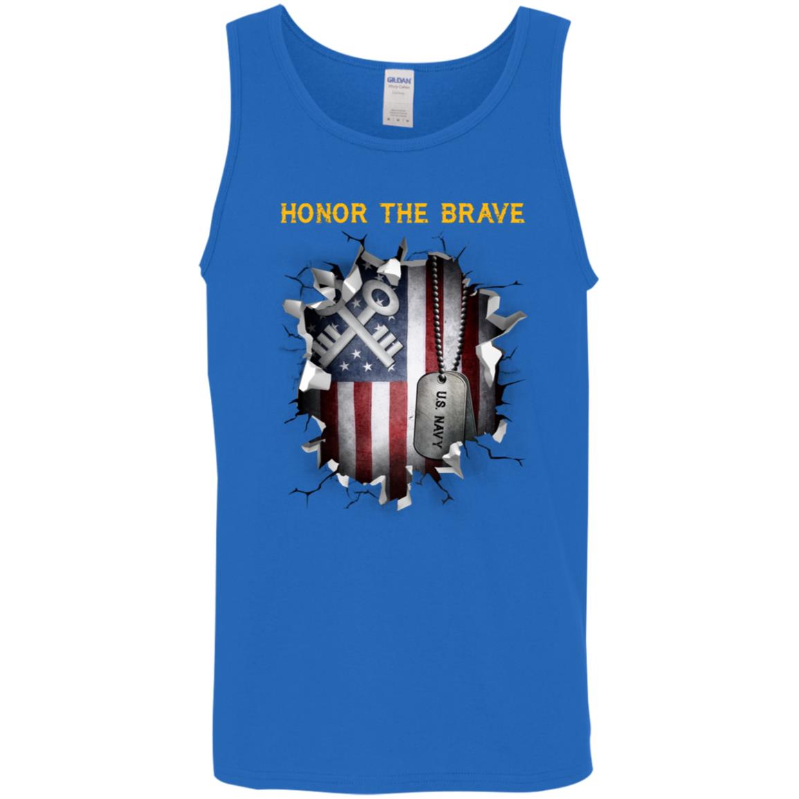 U.S Navy Logistics specialist Navy LS - Honor The Brave Front Shirt