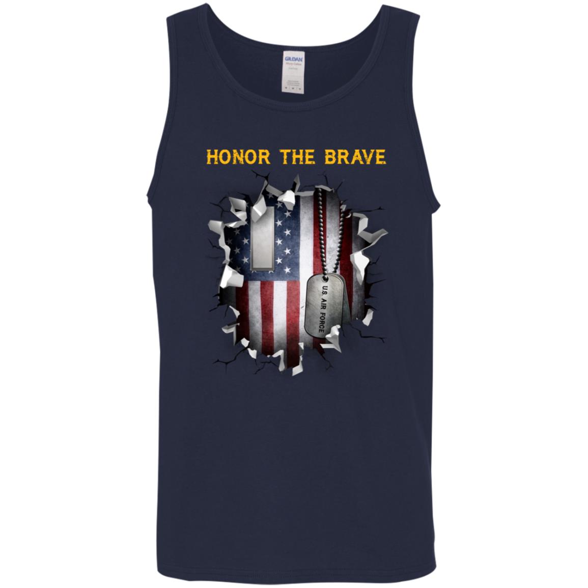US Air Force O-2 First Lieutenant 1st L O2 Commissioned Officer  - Honor The Brave - Honor The Brave Front Shirt