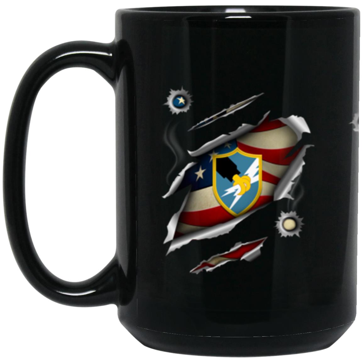 US Army Security Agency 11oz - 15oz Black Mug