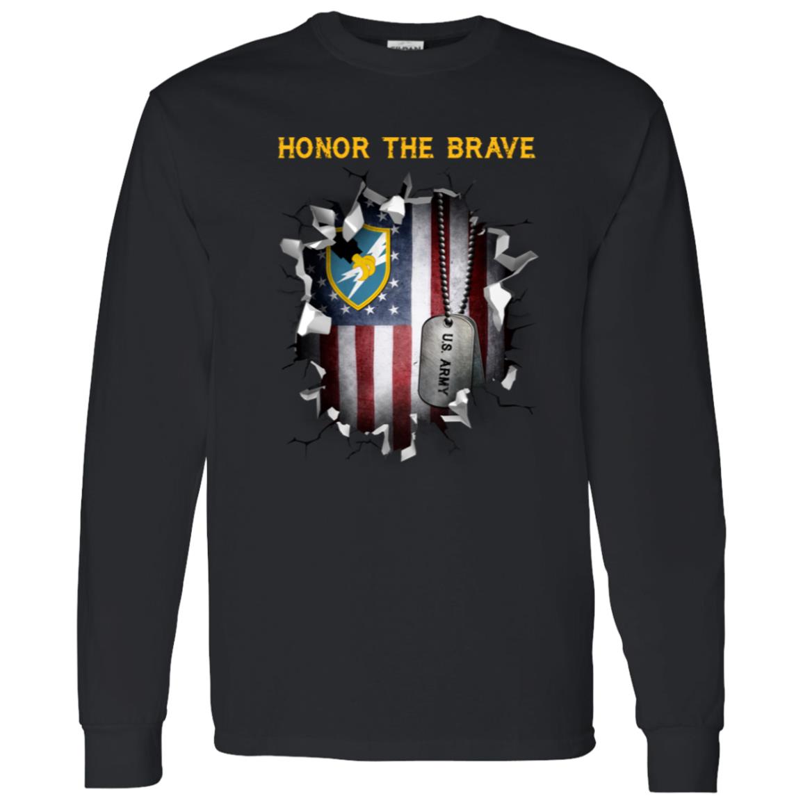 US Army Security Agency  - Honor The Brave Front Shirt