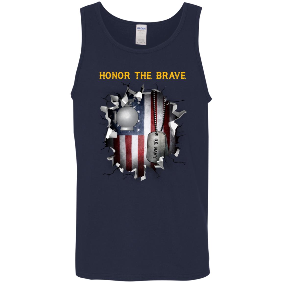 Navy Utilitiesman Navy UT - Honor The Brave Front Shirt
