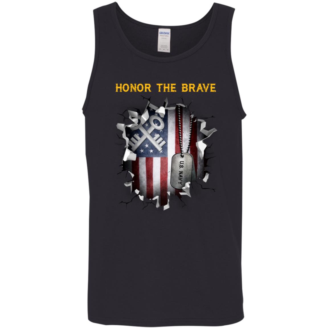 U.S Navy Logistics specialist Navy LS - Honor The Brave Front Shirt