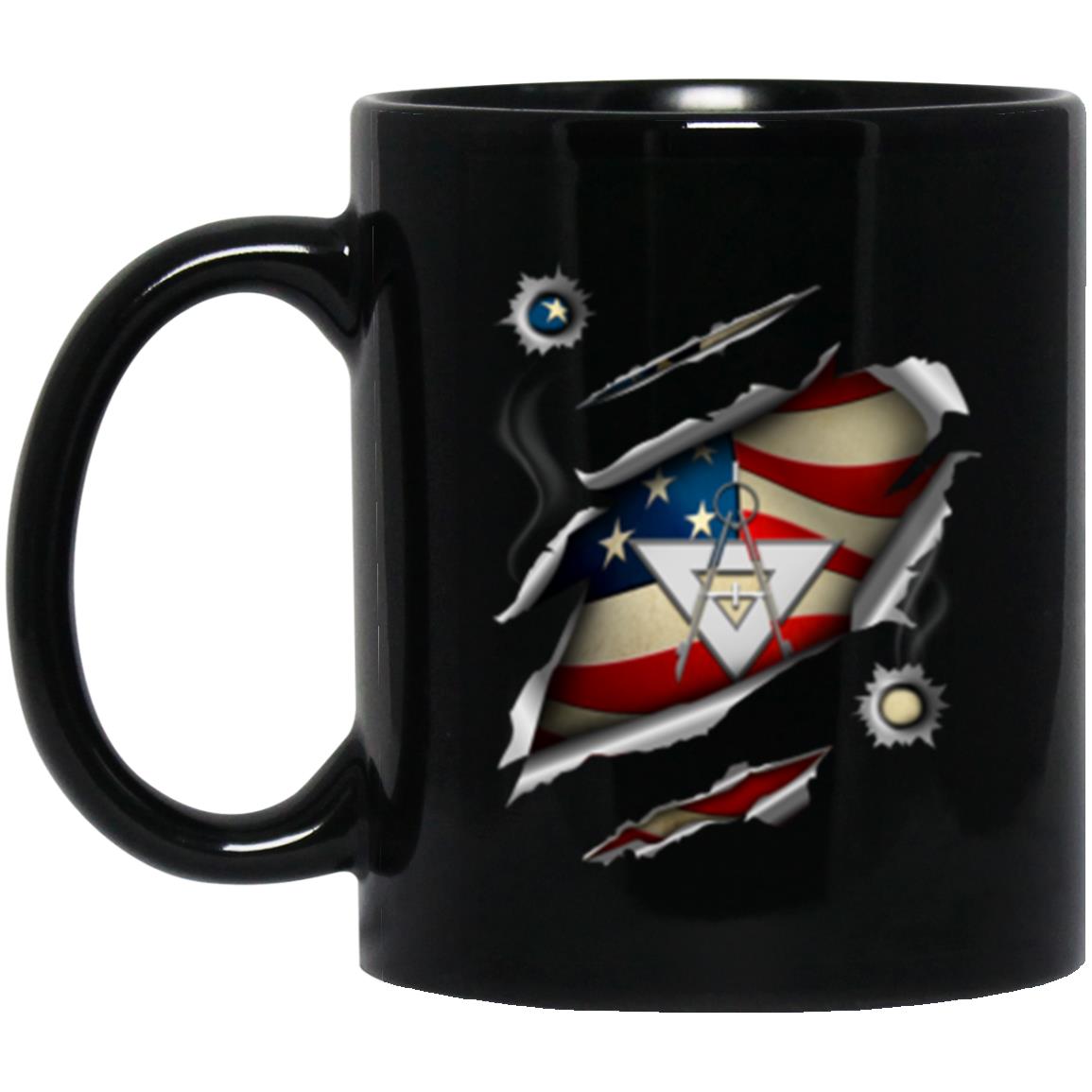 US Navy Draftsman Navy DM 11oz - 15oz Black Mug