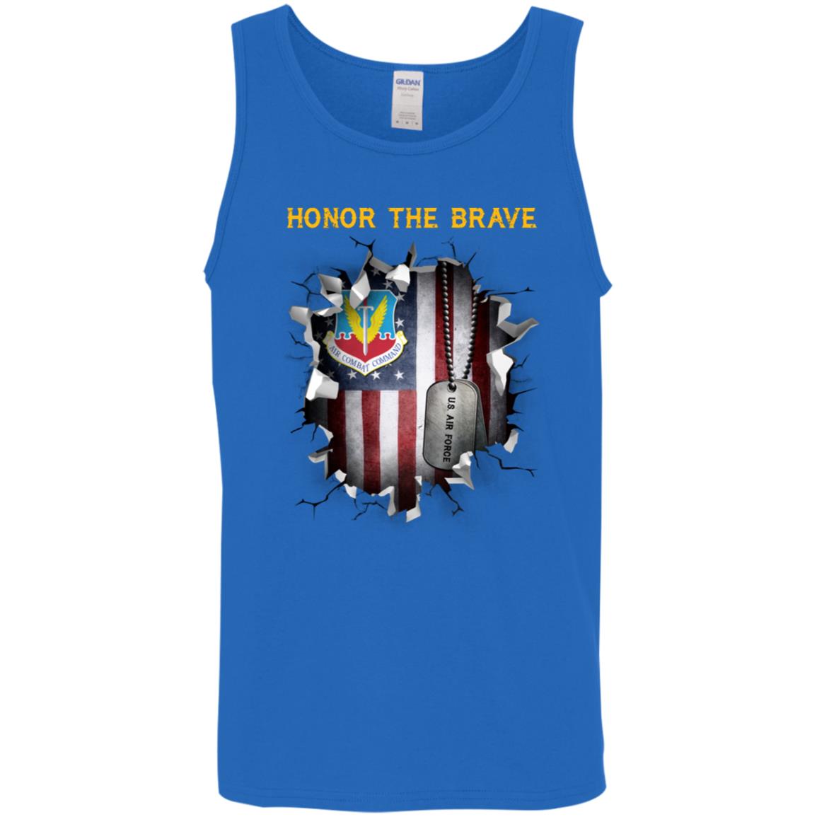 US Air Force Air Combat Command - Honor The Brave Front Shirt