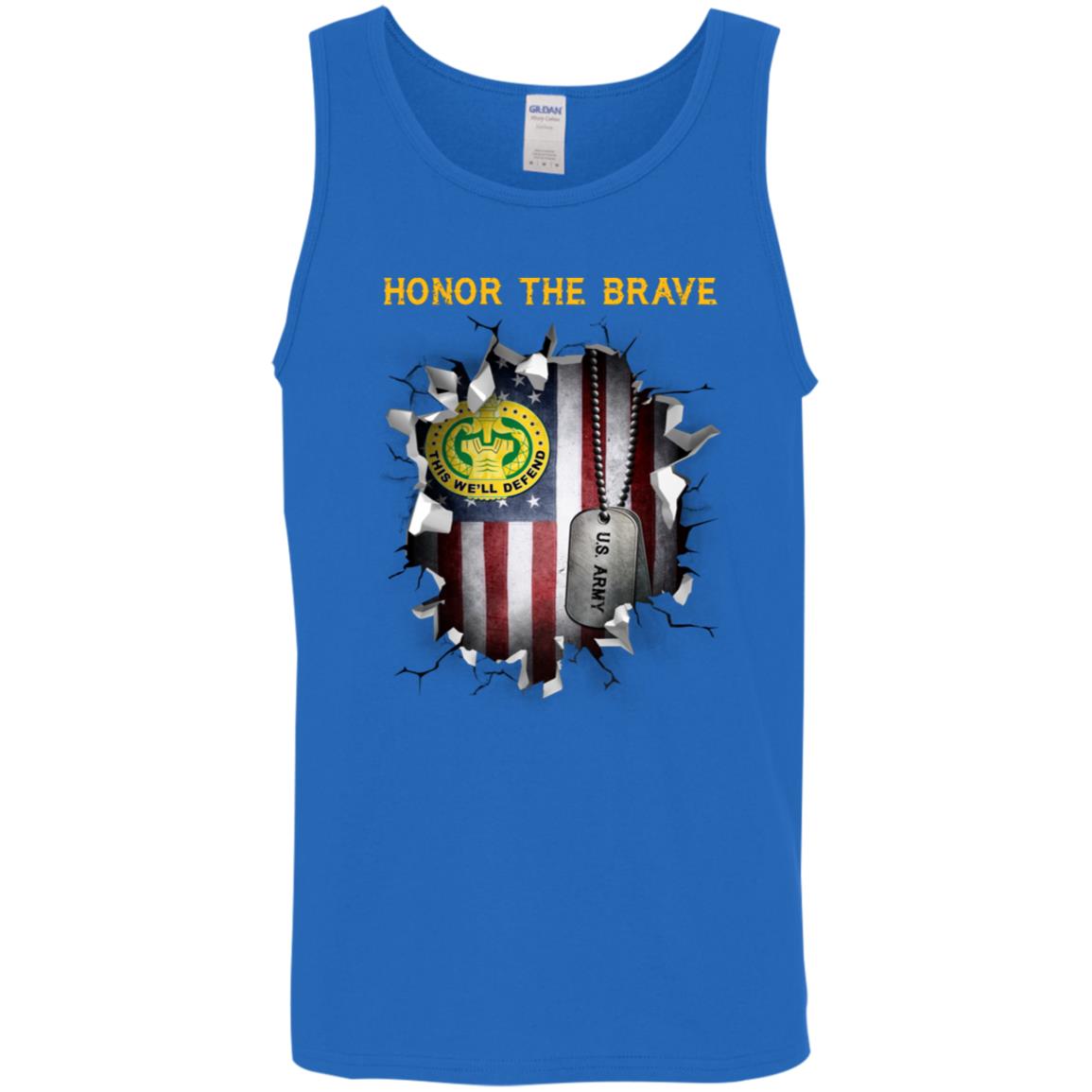 US Army Drill Sergeant  - Honor The Brave Front Shirt