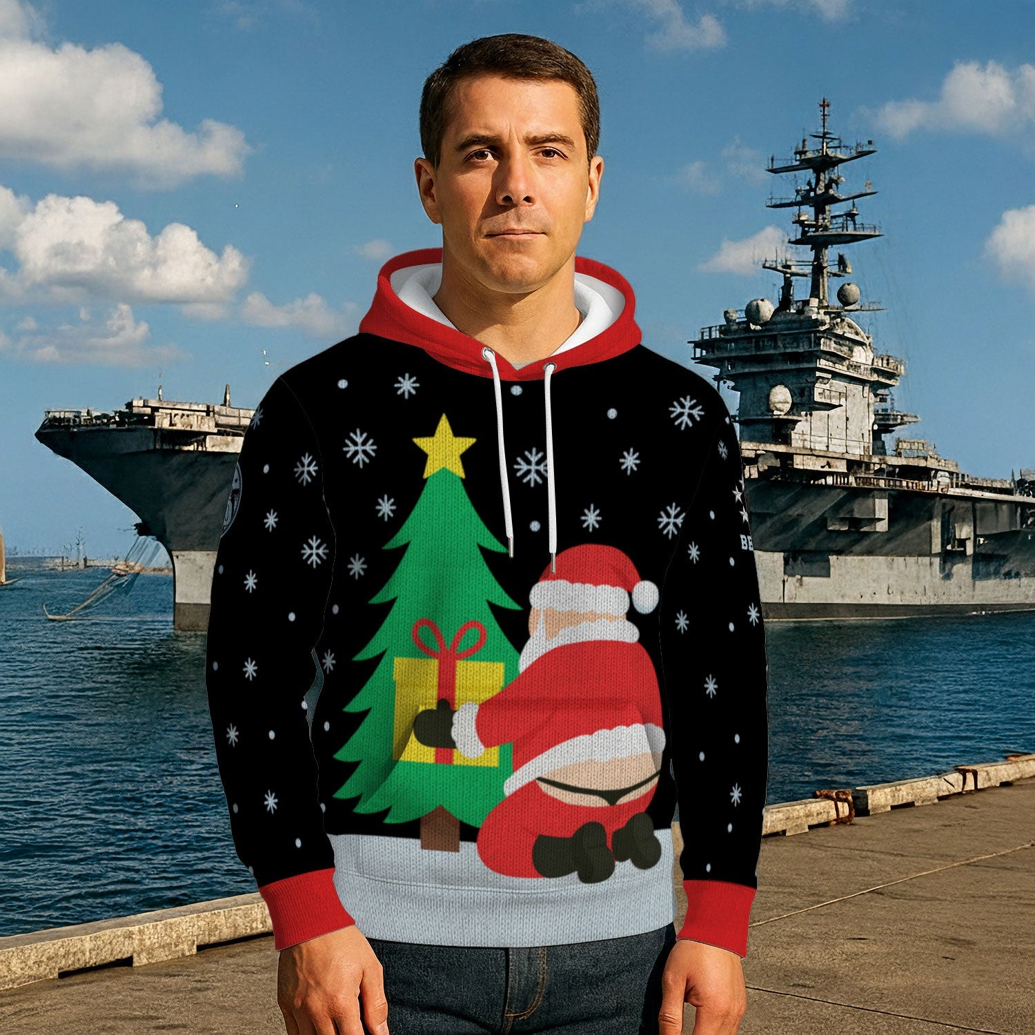 Personalized US Navy 3D All Over Print Hoodie KAH3D04