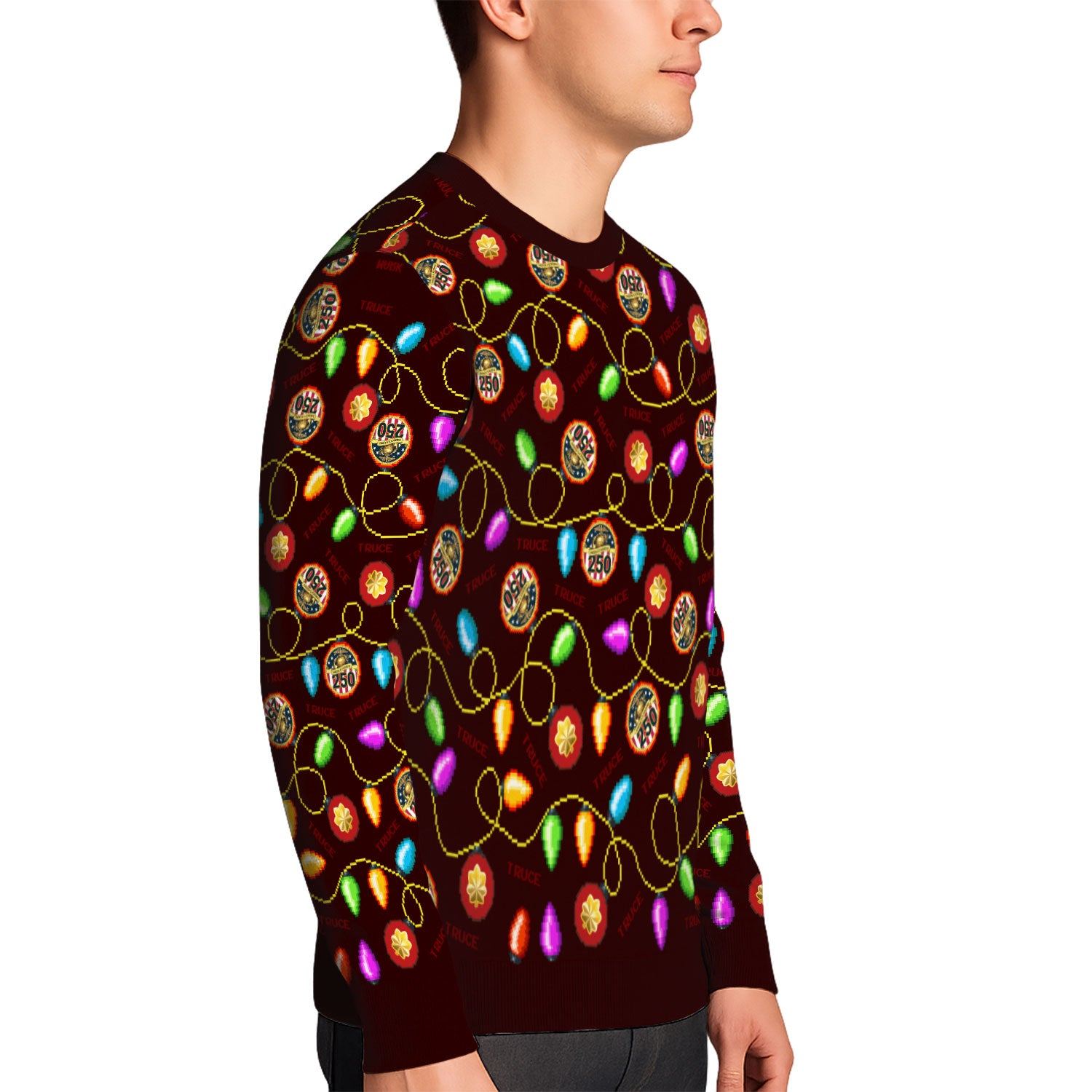 Custom Ranks And Text USMC Ugly Christmas Sweater for Women Men KAUST02