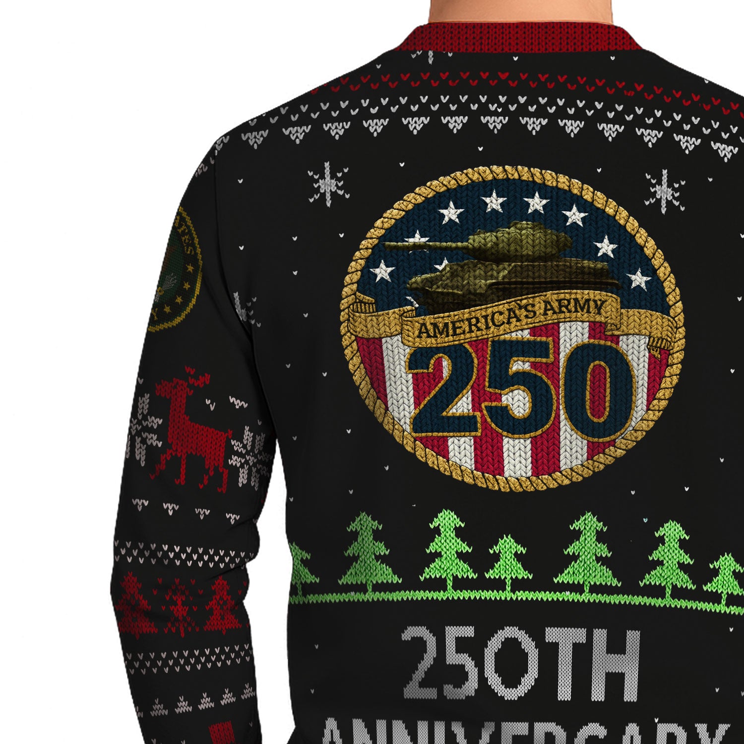 US Army Ugly Christmas Sweater