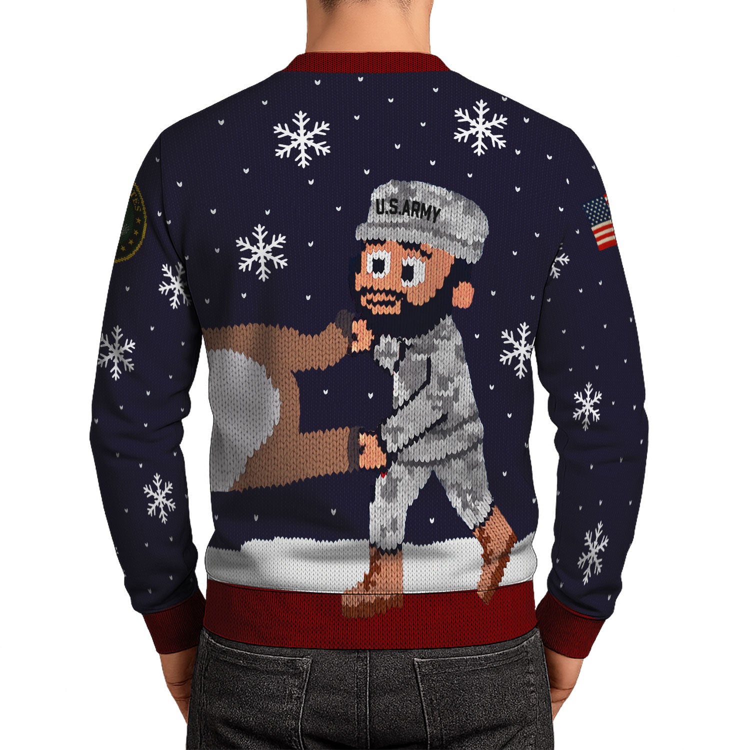 US Army Ugly Christmas Sweater