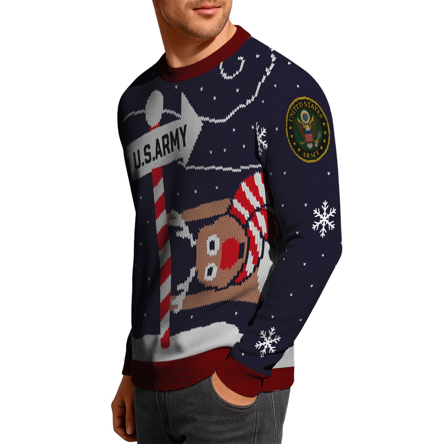 US Army Ugly Christmas Sweater
