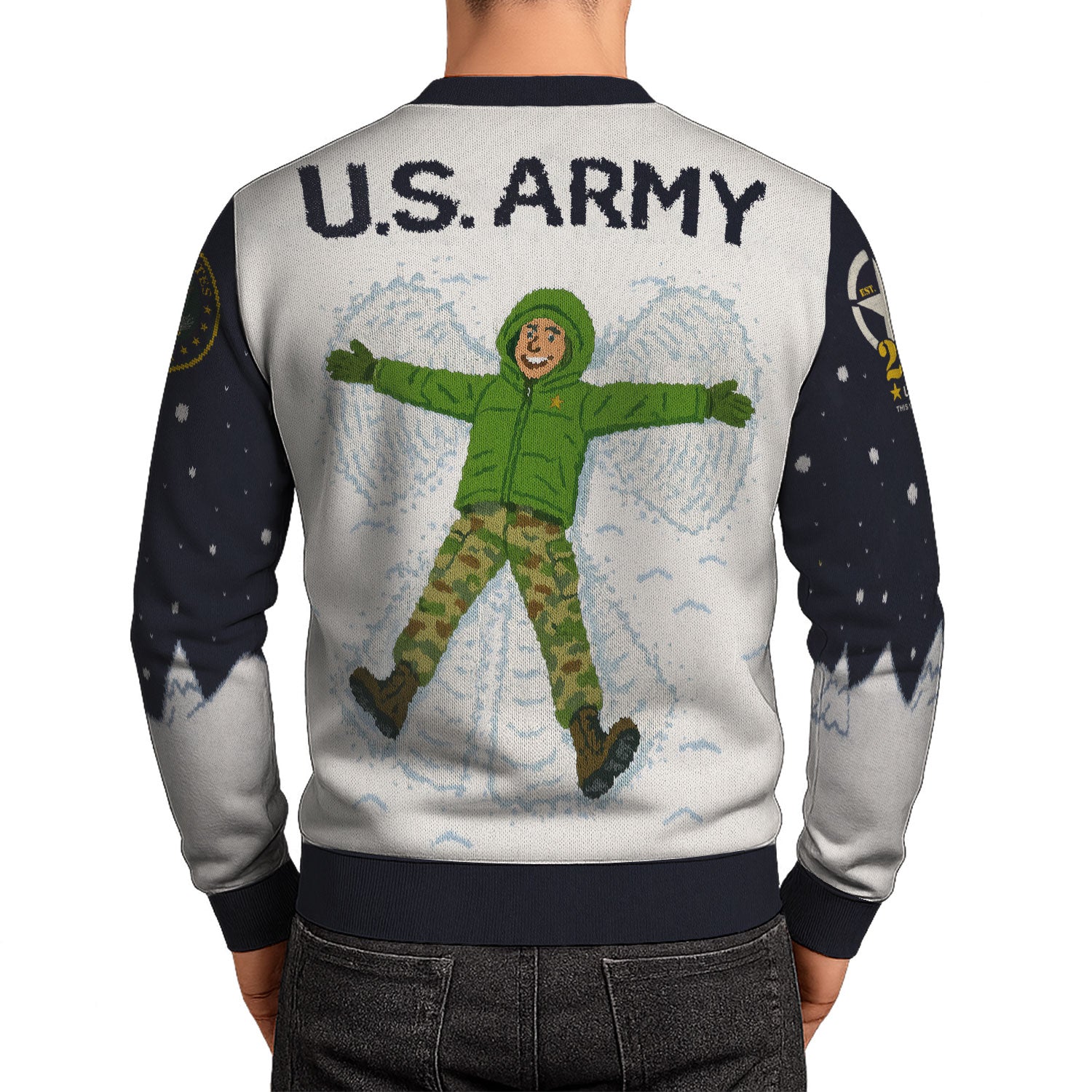 US Army This We'll Defend Ugly Christmas Sweater