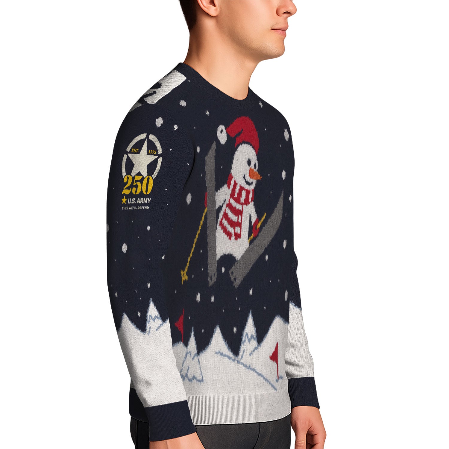 US Army This We'll Defend Ugly Christmas Sweater