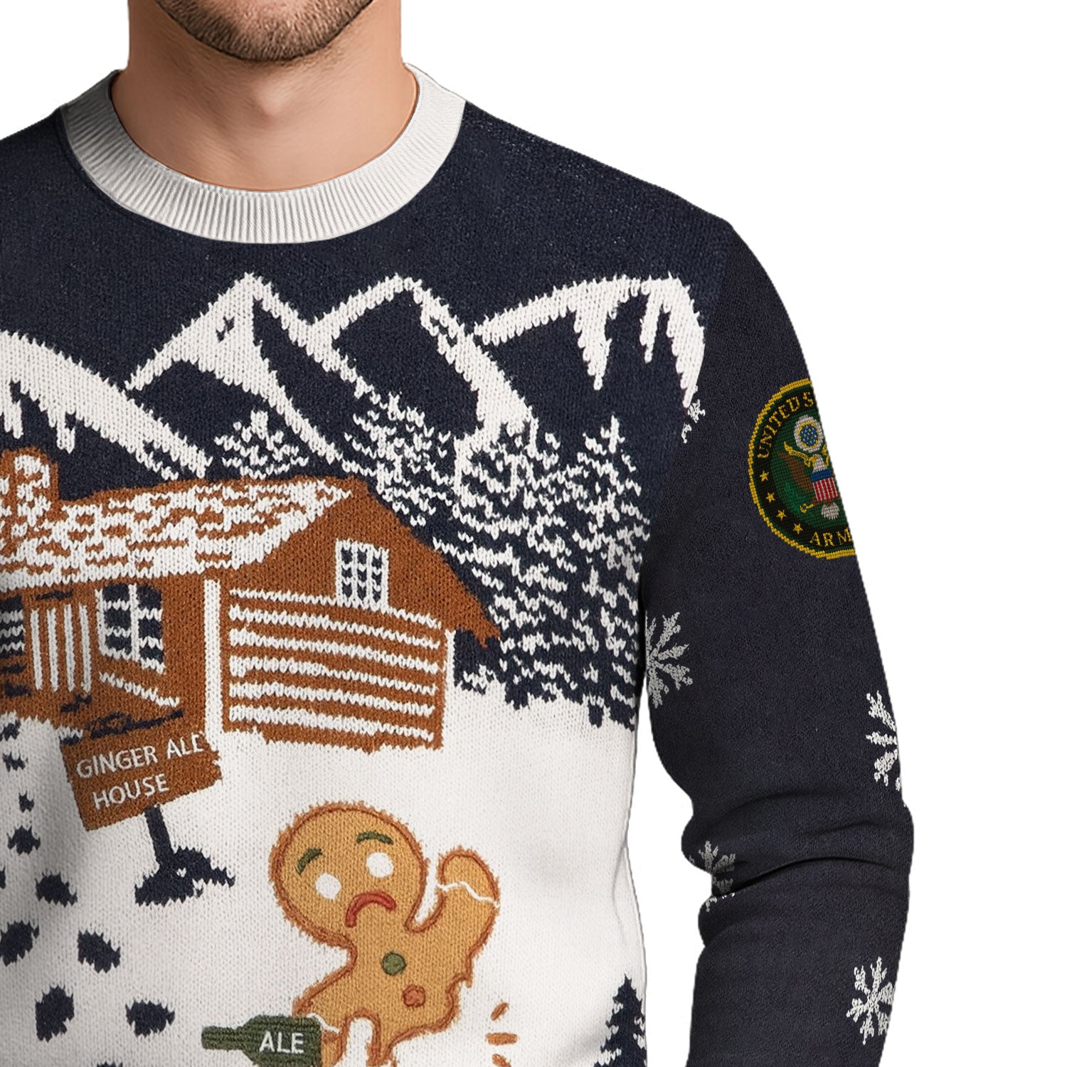 US Army Ugly Christmas Sweater KAUST32