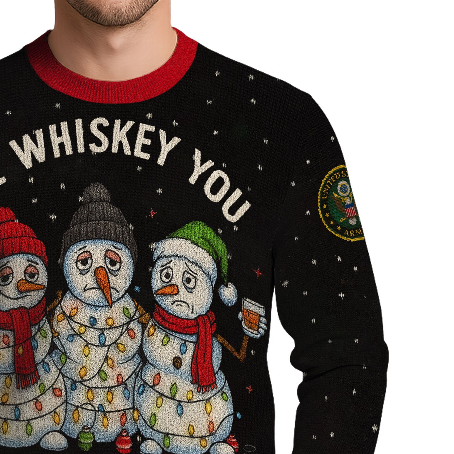 US Army Ugly Christmas Sweater KAUST33