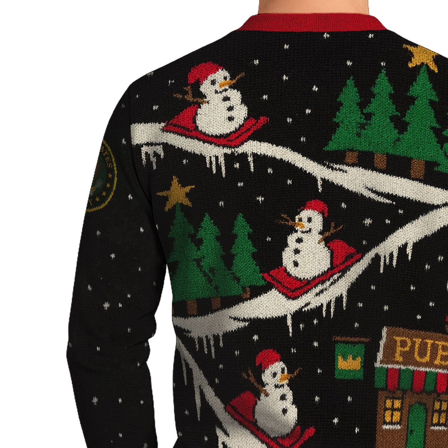 US Army Ugly Christmas Sweater KAUST33