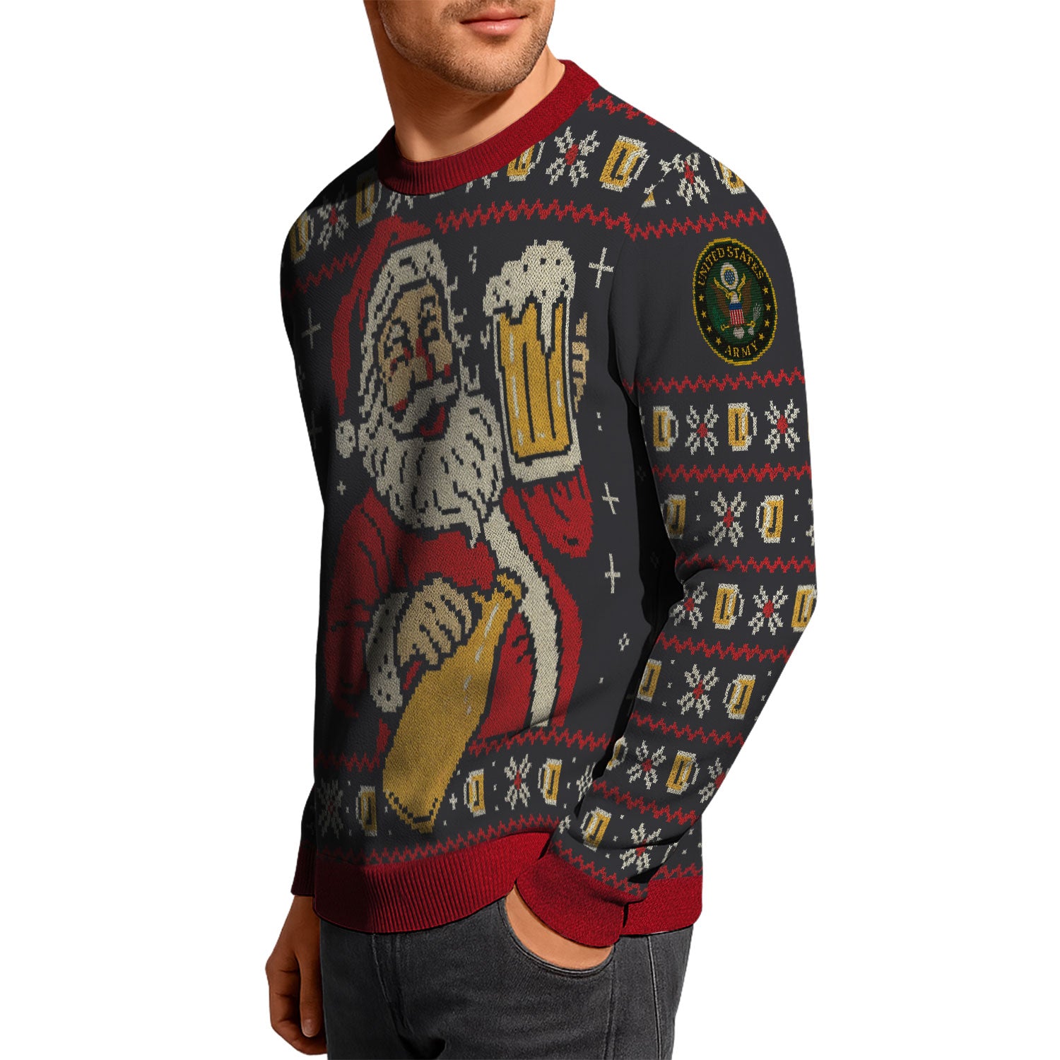 US Army Ugly Christmas Sweater KAUST35