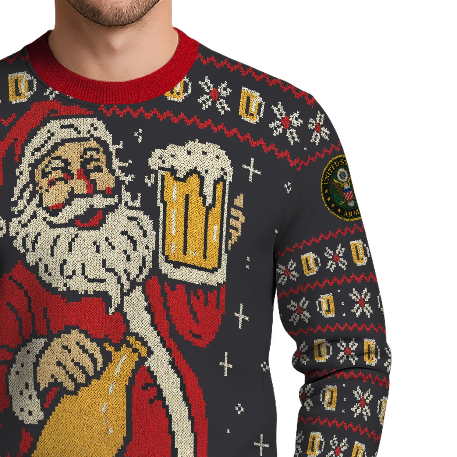 US Army Ugly Christmas Sweater KAUST35