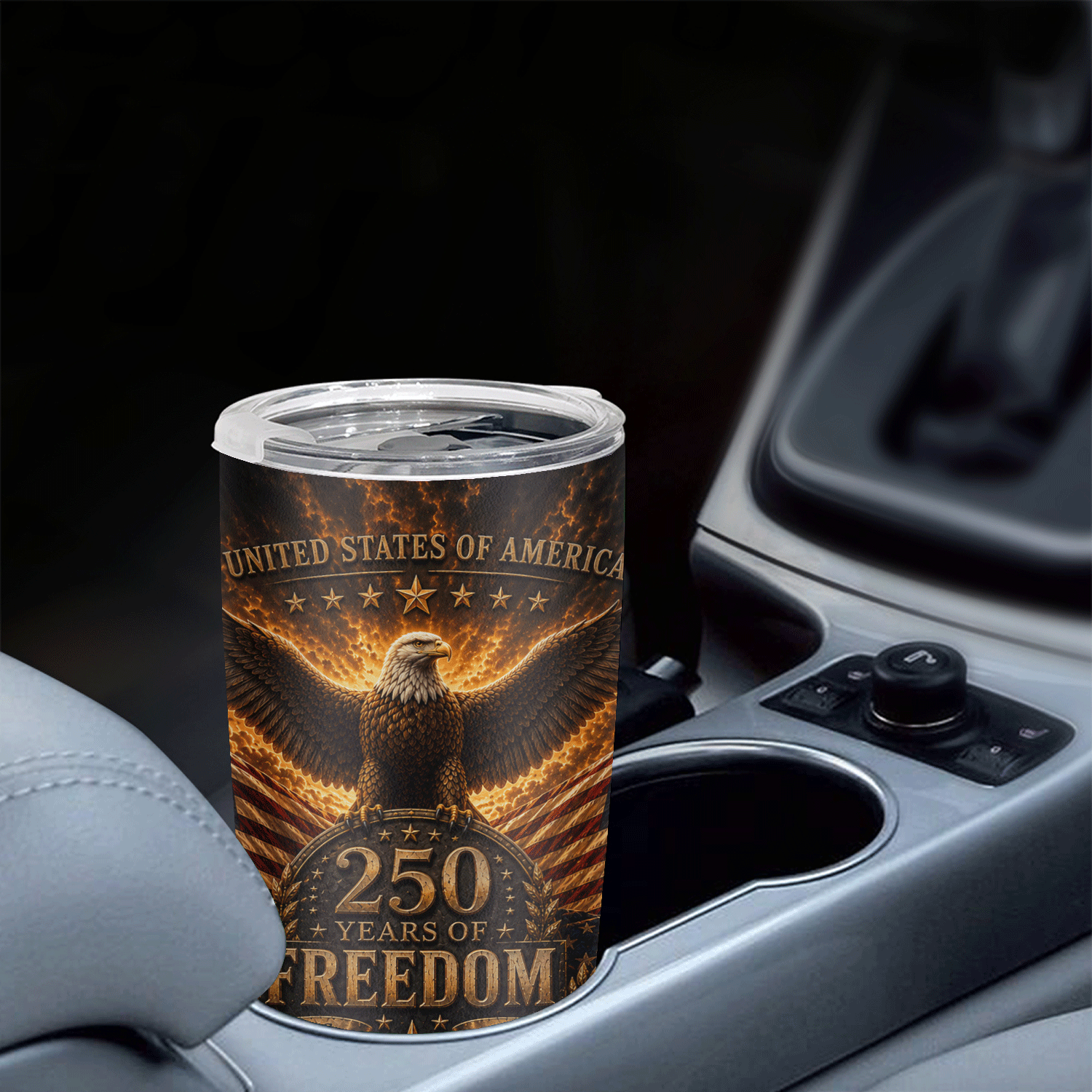 American Freedom 1776-2026 Eagle 20oz Tumbler