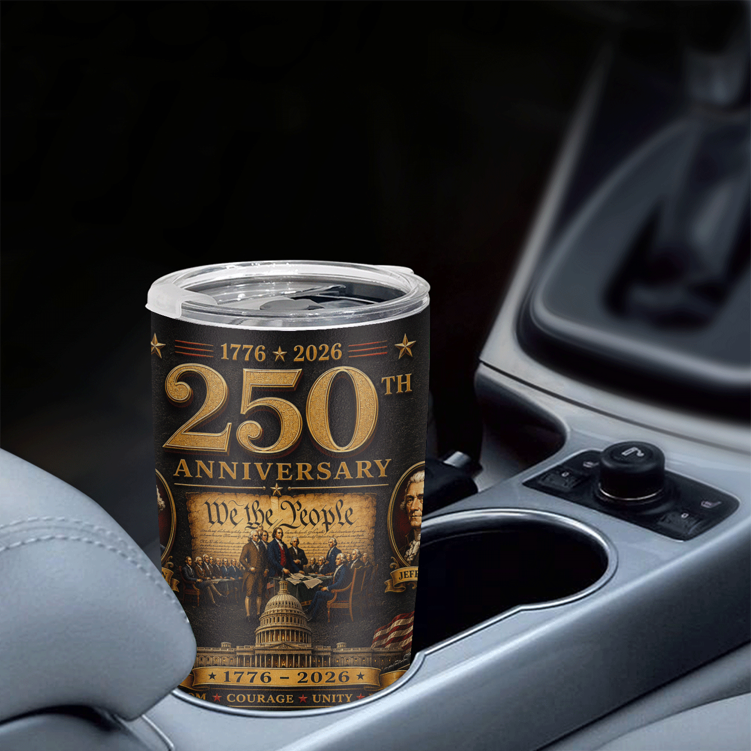 America 250th Anniversary Founding Fathers 20oz Tumbler