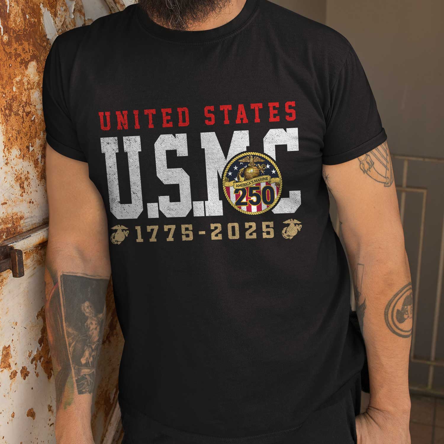 America's Marine 250 Front T-Shirt