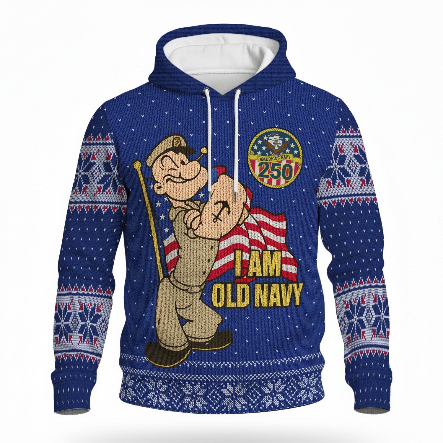 I Am Old Navy 3D All Over Print Hoodie