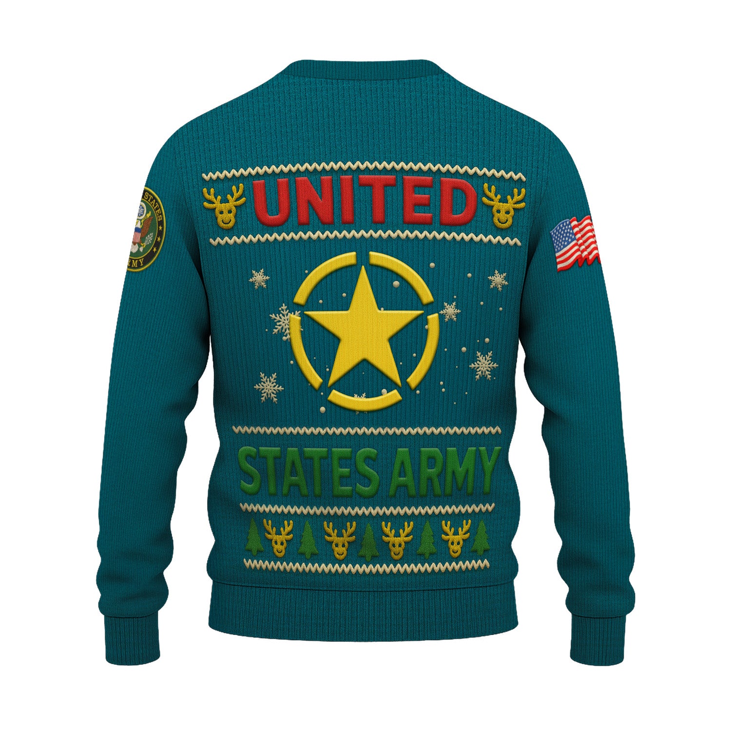 US Army Ugly Christmas Sweater KRUST29